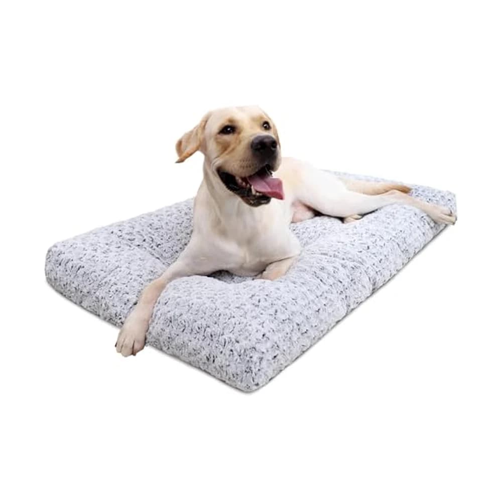KSIIA Washable Crate Bed, 35 x 23 in, the top pick for Puppy Beds